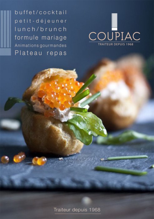 flyer traiteur Coupiac